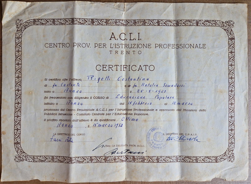 Corso di Educazione Popolare a Ranzo