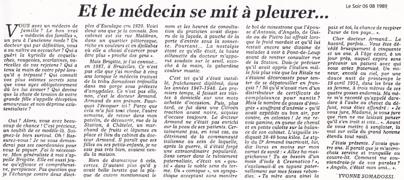 E il medico scoppiò a piangere...