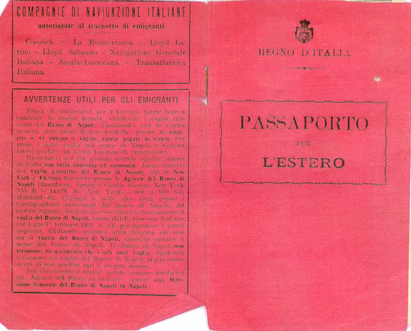 Passaporti di Dallapè Giovanni