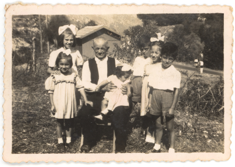 Nonno Poldo coi nipoti