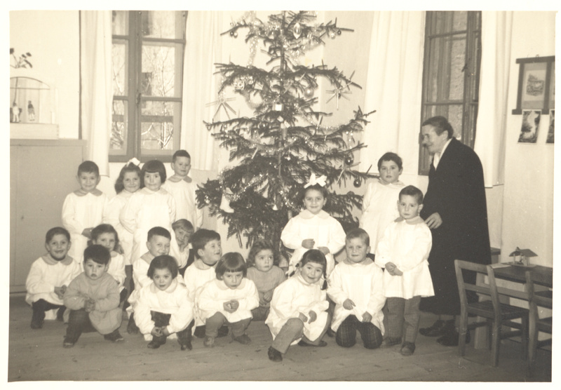 Albero di Natale alla scuola materna
