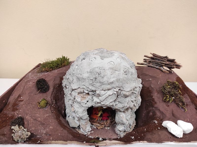 Modellino di una calchèra