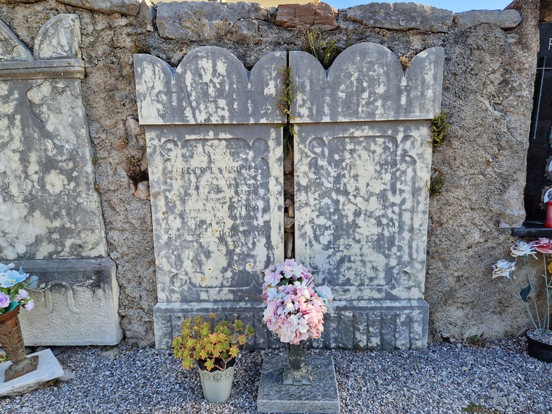 Lapide di Giuseppe Verones