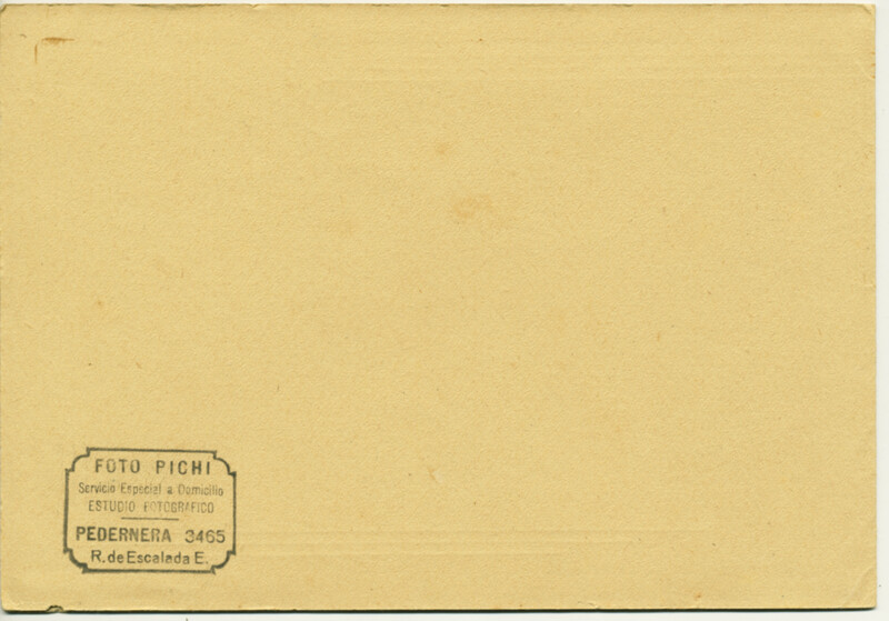 Foto ricordo di gruppo dall'Argentina - timbro