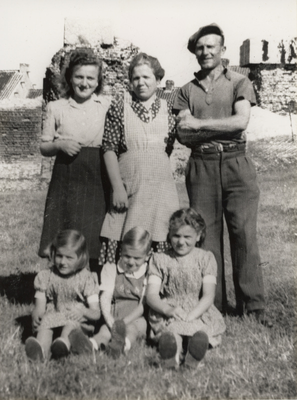 Antonio Sommadossi e famiglia in Belgio