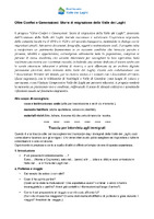 Traccia intervista immigrati Oltre Confini e generazioni