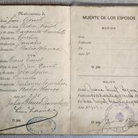 Libreta de familia Negrioli Cairet - 2