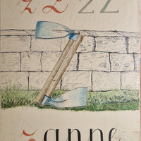 Alfabetiere artistico - zappe