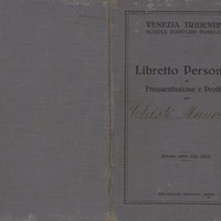 Libretto scolastico 1920-28