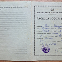 Pagella 1960/61 - esterno