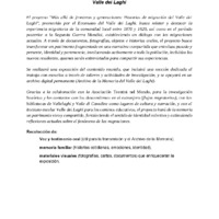 Esquema de la entrevista Más allá de fronteras y generacione