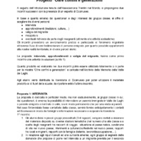 Progetto didattico: Oltre confini e generazioni