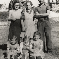 Antonio Sommadossi e famiglia in Belgio